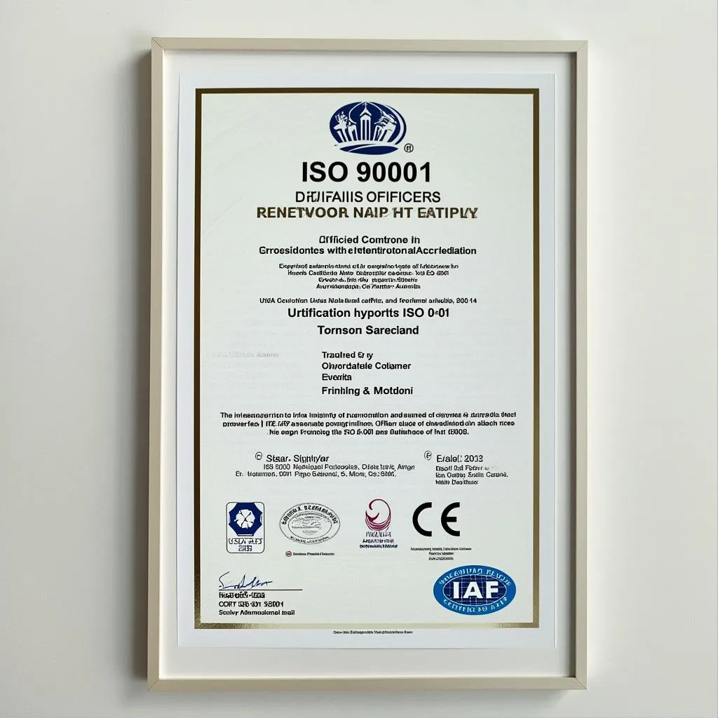 Certificación ISO 9001